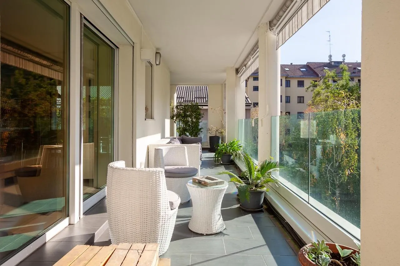 Luxury Apartment With Terrace - Forze Armate Milán